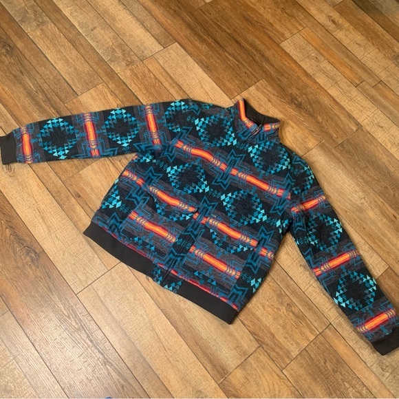 Rock & Roll Denim Men’s Aztec Jacket - Picture 2 of 11